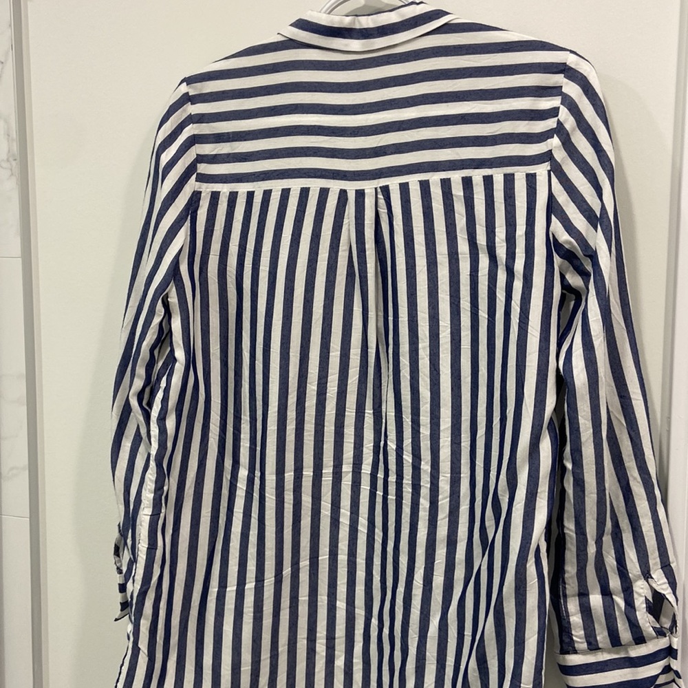 ZARA Striped Blouse - Picture 2 of 3